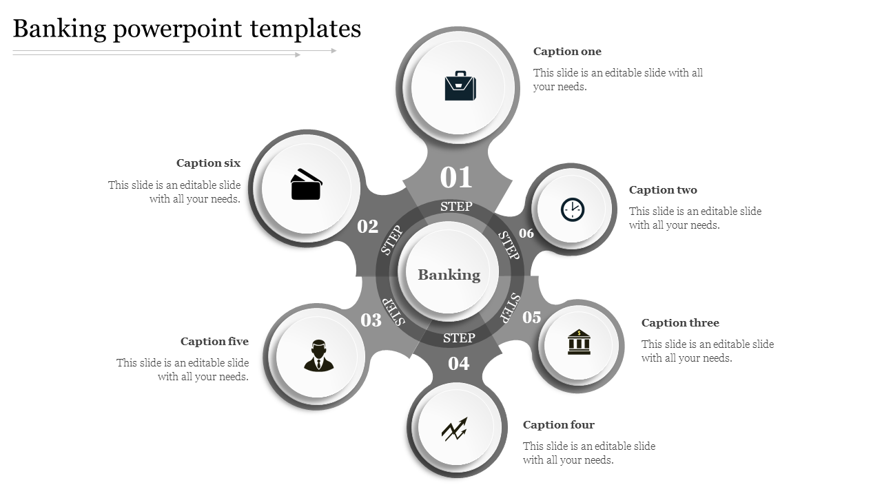 banking powerpoint templates-Gray